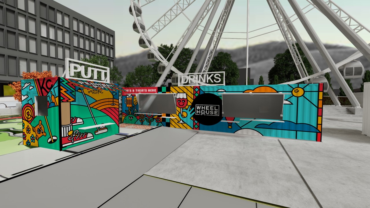 New renderings of Pennway Putt mini golf, food in Kansas City